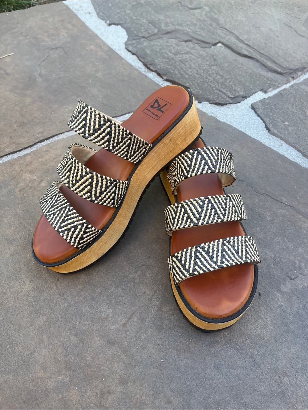 Dirty Laundry Platform Sandals